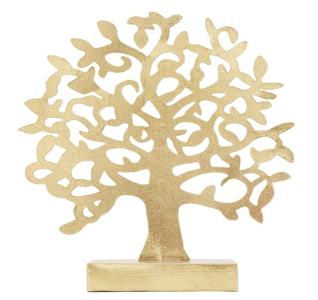 Scultura Albero Gold cm 31x8,5x31,5 (1)
