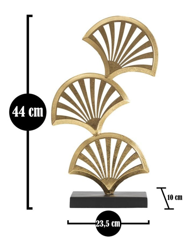 Scultura Foglia Triply cm 23,5x10x44 (5)