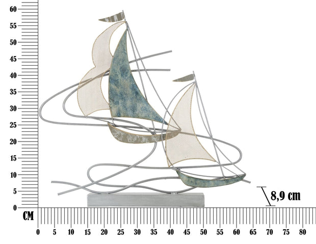 Scultura Regata cm 64x8,9x60 (6)