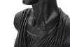 Scultura Roman Woman Black cm 22x16x41 (4)
