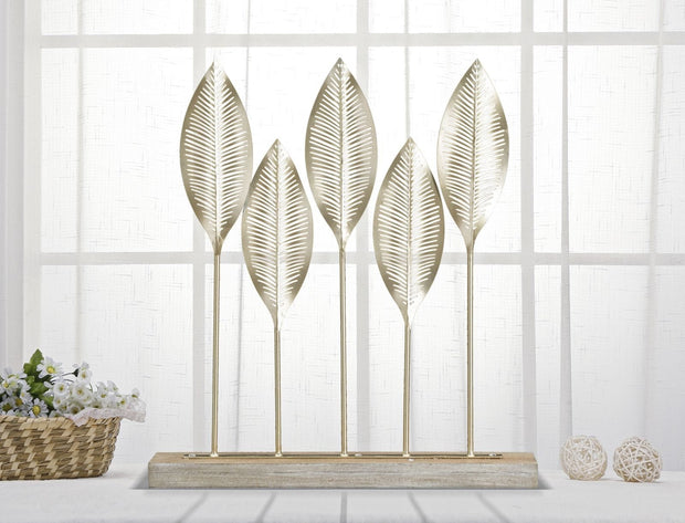 Scultura Shot Leaf cm 47x10x52,5