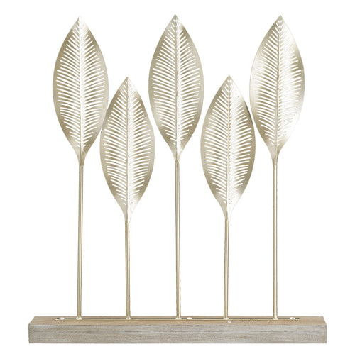 Scultura Shot Leaf cm 47x10x52,5 (1)