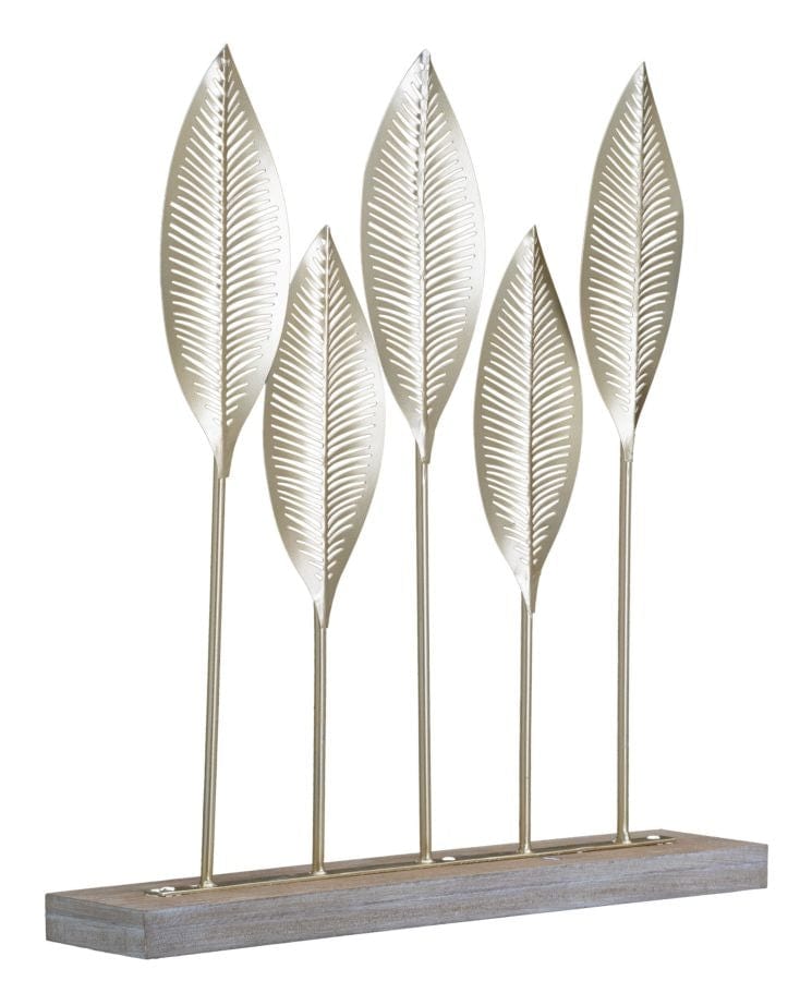 Scultura Shot Leaf cm 47x10x52,5 (2)