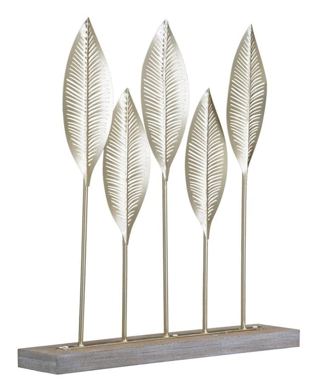 Scultura Shot Leaf cm 47x10x52,5 (2)