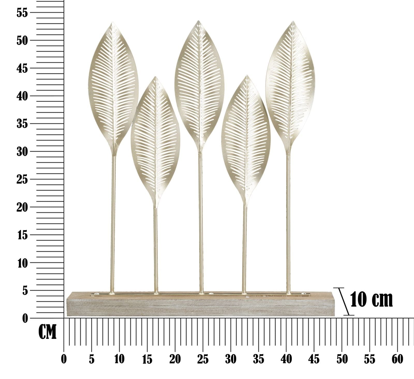 Scultura Shot Leaf cm 47x10x52,5 (6)