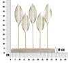 Scultura Shot Leaf cm 47x10x52,5 (6)