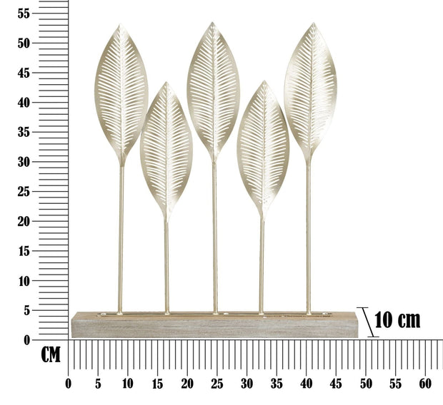 Scultura Shot Leaf cm 47x10x52,5 (6)