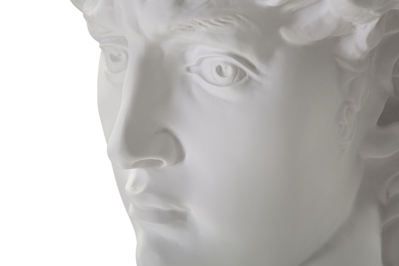 Scultura Testa Antica Bianca cm 44x35,5x60 (3)
