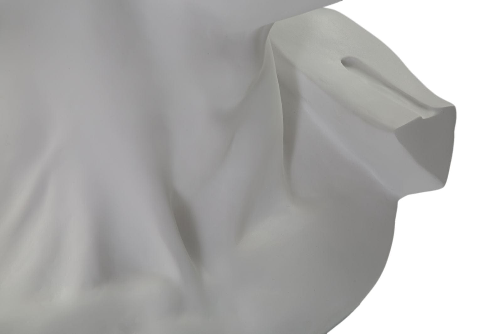 Scultura Testa Antica Bianca cm 44x35,5x60 (5)