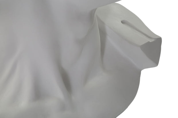 Scultura Testa Antica Bianca cm 44x35,5x60 (5)