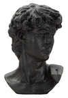 Scultura Testa Antica Nera cm 44x35,5x60 (2)