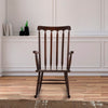 Sedia a dondolo in legno Albero 45 Noce (2)