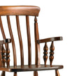 Sedia a dondolo in legno Vintage Noce (1)