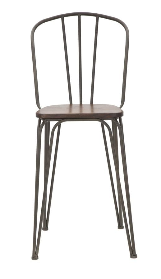Sedia Bar Harlem 54x45x102 Set 2Pz (Altezza Seduta cm 61) (1)