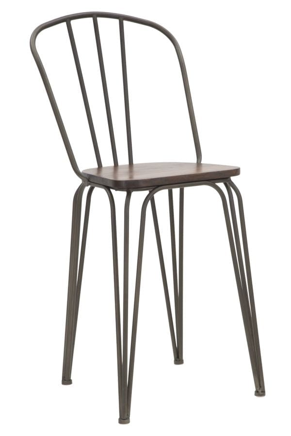 Sedia Bar Harlem 54x45x102 Set 2Pz (Altezza Seduta cm 61) (2)