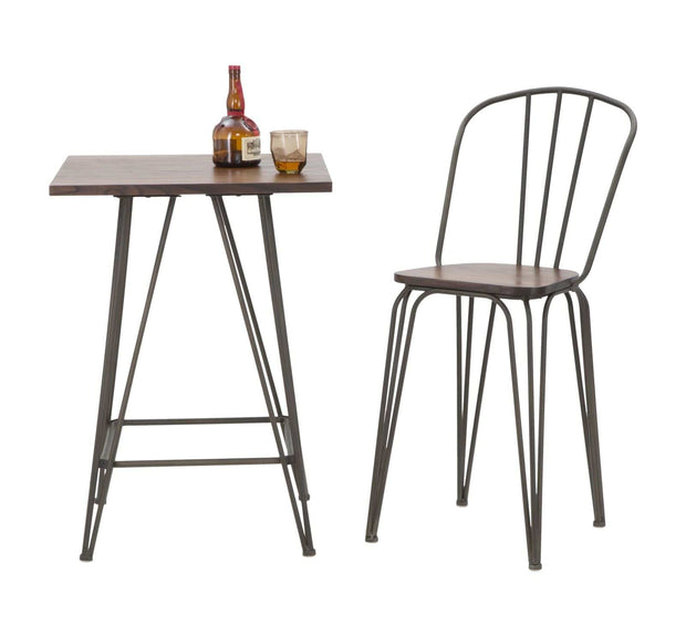 Sedia Bar Harlem 54x45x102 Set 2Pz (Altezza Seduta cm 61) (10)