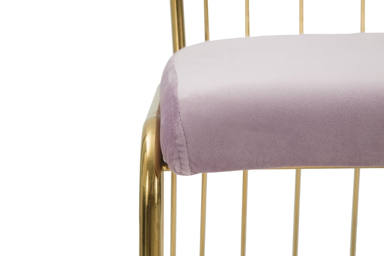Sedia Cage Rosa cm 47x56x82 Set 2 Pz (Altezza Seduta cm 45) (4)