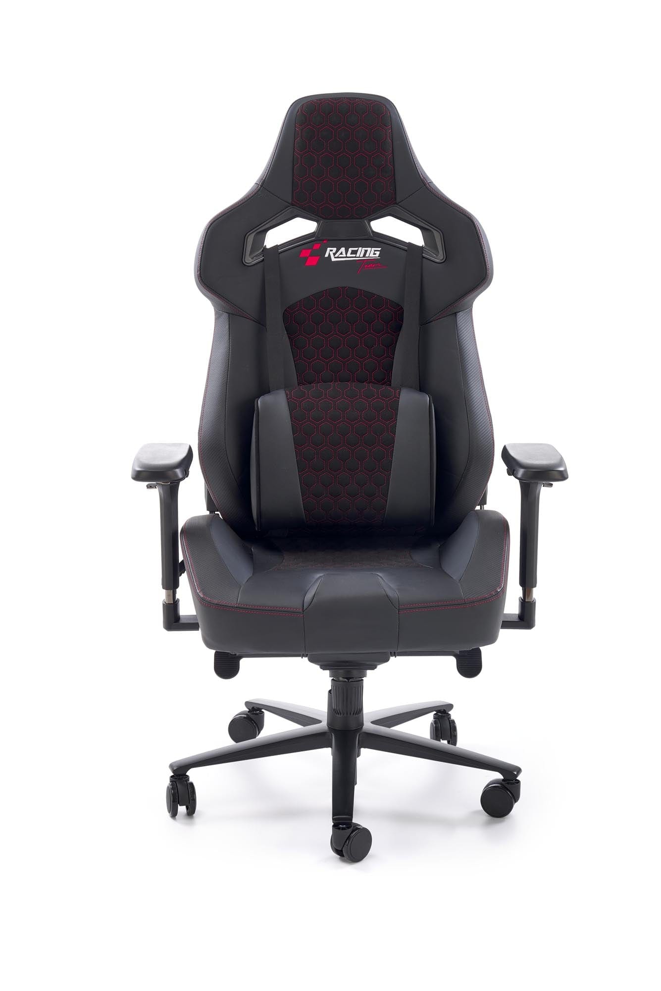 Sedia da gaming in ecopelle Baldur Nero (4)