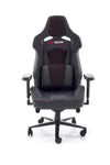 Sedia da gaming in ecopelle Baldur Nero (4)