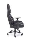 Sedia da gaming in ecopelle Baldur Nero (7)