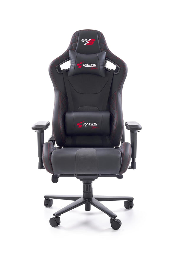Sedia da gaming in ecopelle Chavez Nero (2)