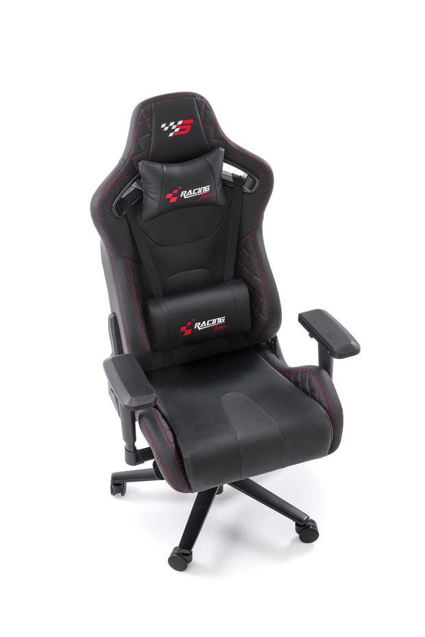 Halmar Sedia da gaming in ecopelle Chavez Nero