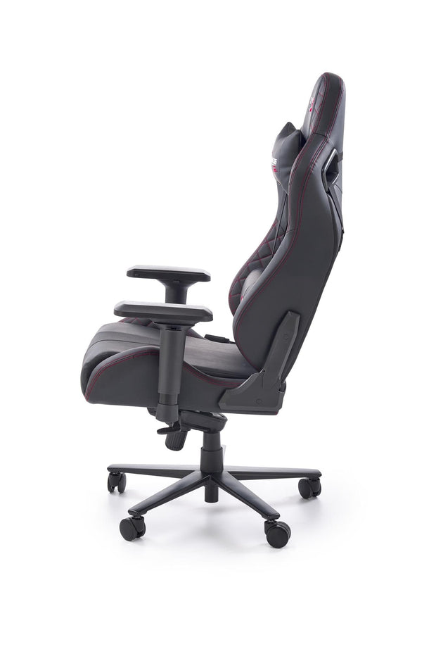 Sedia da gaming in ecopelle Chavez Nero (6)