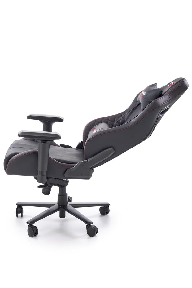 Sedia da gaming in ecopelle Chavez Nero (7)