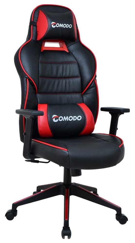 Sedia da gaming in ecopelle Comodo Tokyo Rosso