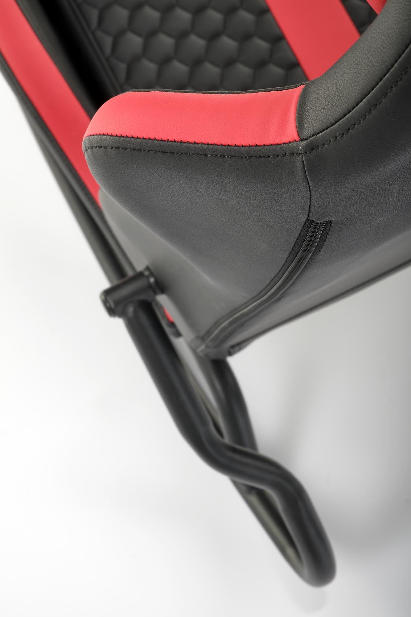 Sedia da gaming in ecopelle Gamer Nero (3)