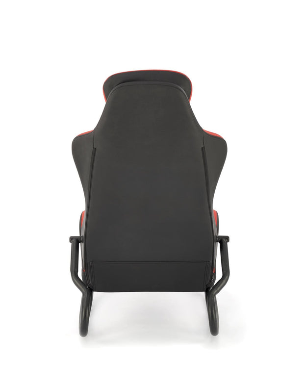 Sedia da gaming in ecopelle Gamer Nero (6)