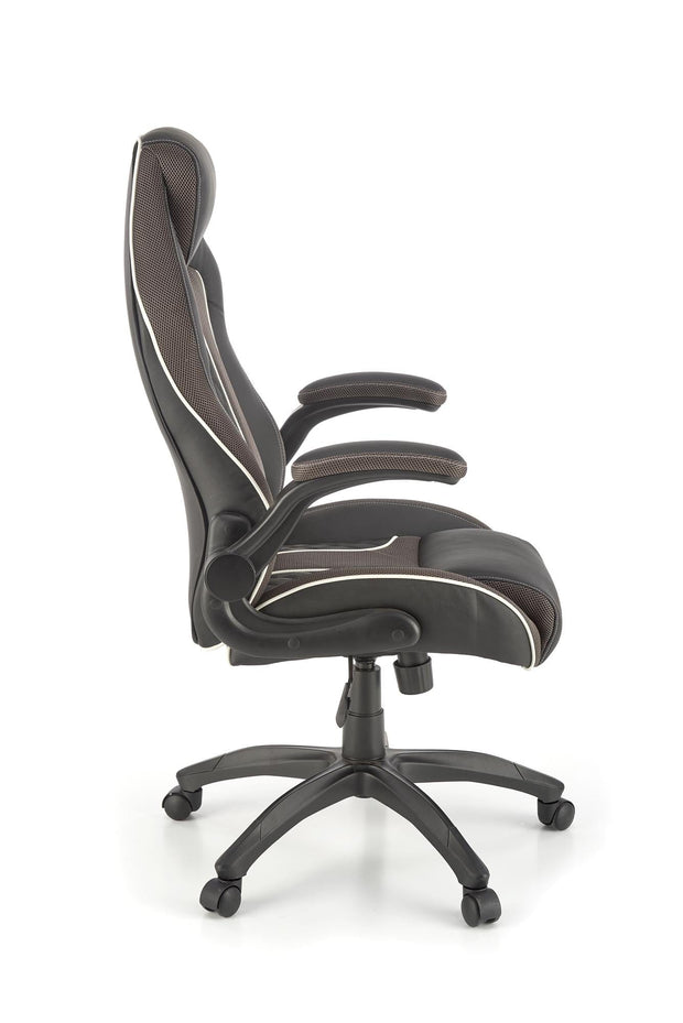 Sedia da gaming in ecopelle Hamlet Nero (5)