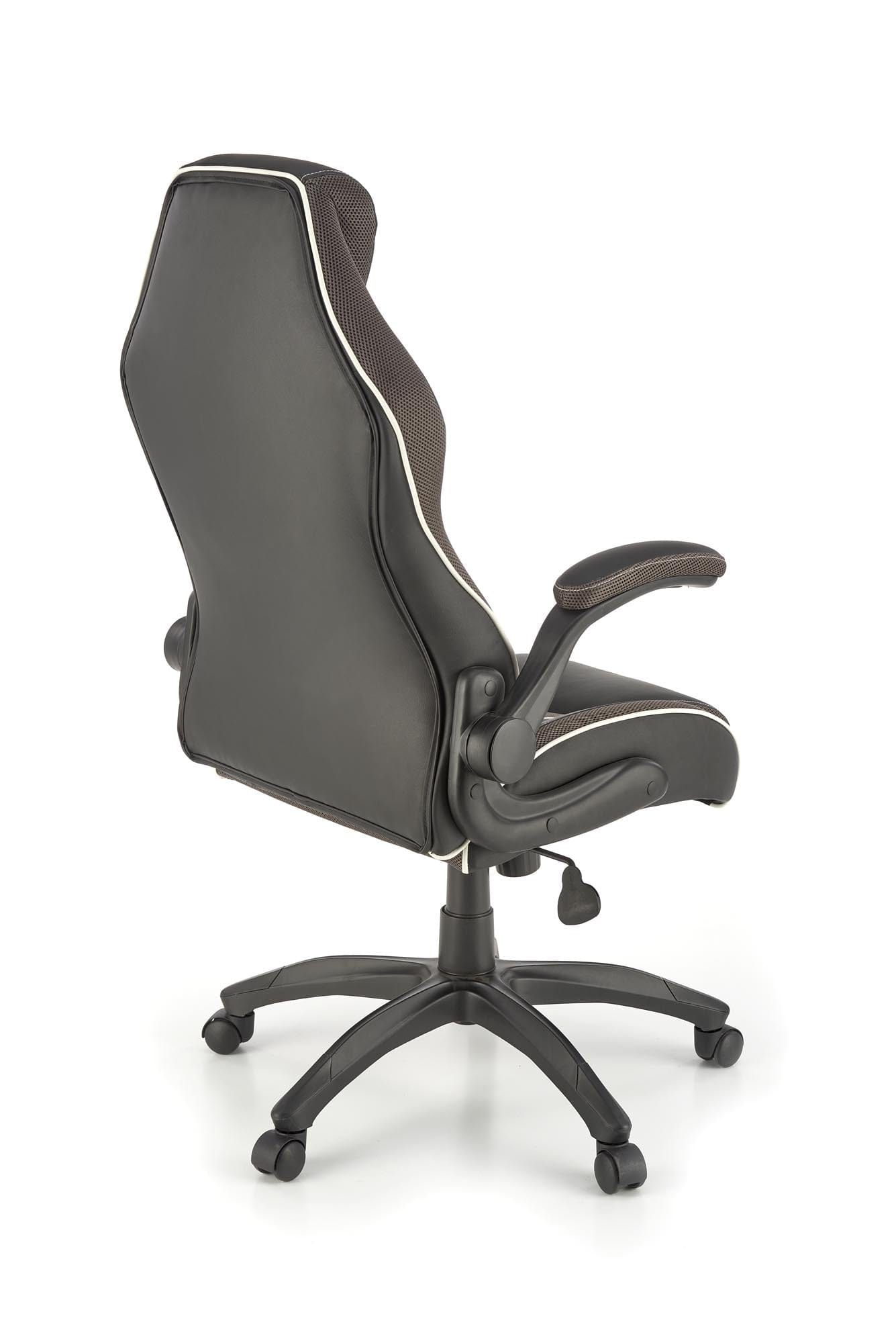 Sedia da gaming in ecopelle Hamlet Nero (6)