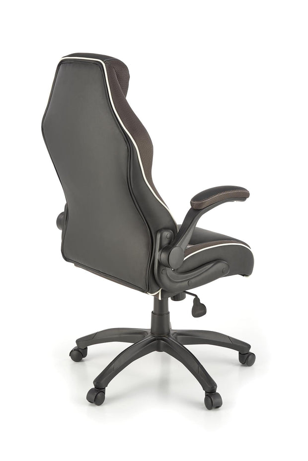 Sedia da gaming in ecopelle Hamlet Nero (6)