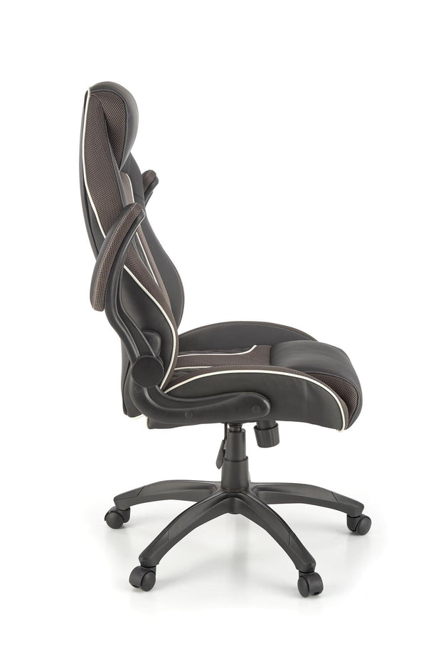 Sedia da gaming in ecopelle Hamlet Nero (7)