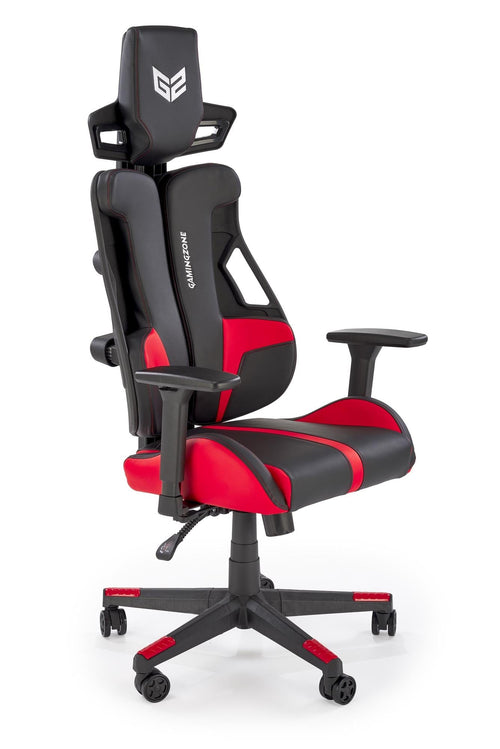 Sedia da gaming in ecopelle Nitro Nero