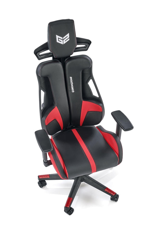 Sedia da gaming in ecopelle Nitro Nero (3)