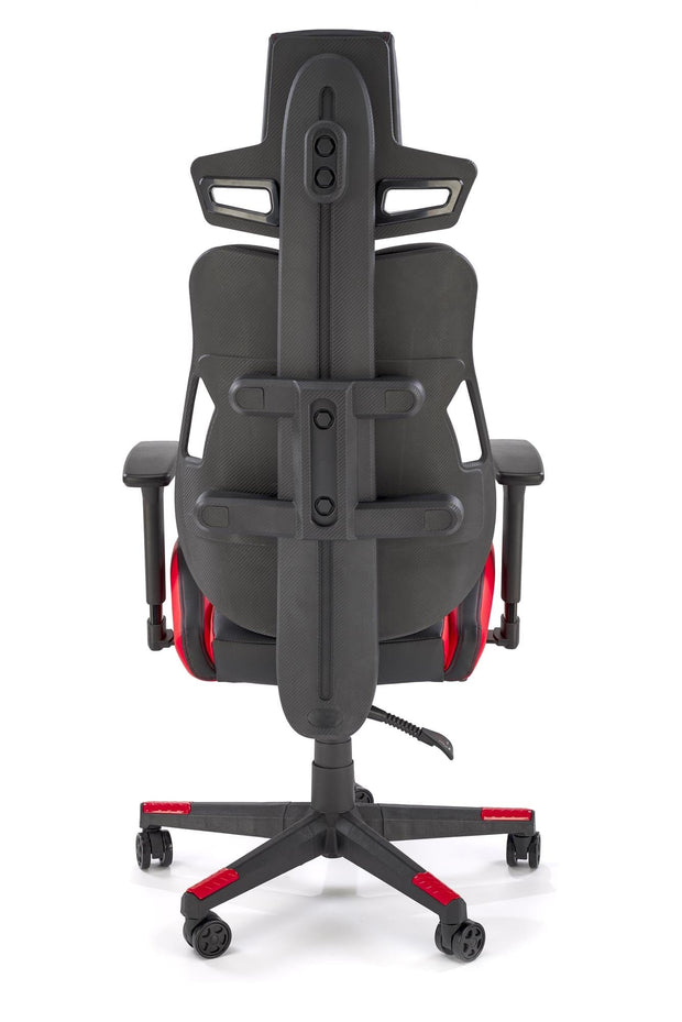 Sedia da gaming in ecopelle Nitro Nero (4)