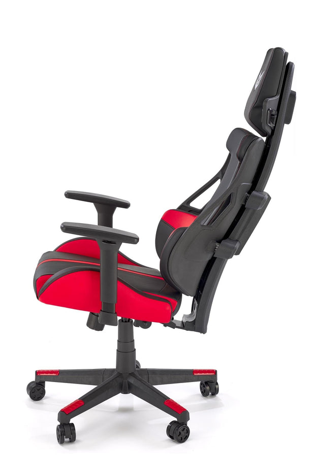 Sedia da gaming in ecopelle Nitro Nero (7)