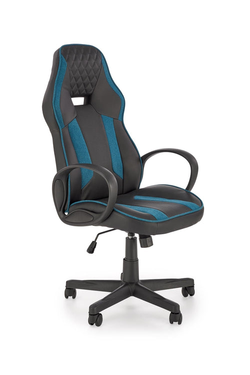 Sedia da gaming in ecopelle Ragnar Blu
