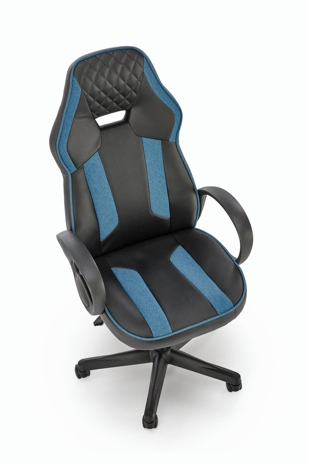 Sedia da gaming in ecopelle Ragnar Blu (1)