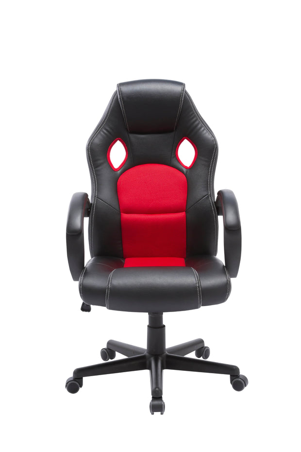 Sedia da gaming in ecopelle Sandbox Nero (1)