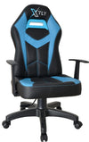 Sedia da gaming in ecopelle XFly Machete Blu
