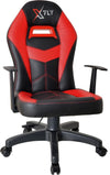 Sedia da gaming in ecopelle XFly Machete Rosso