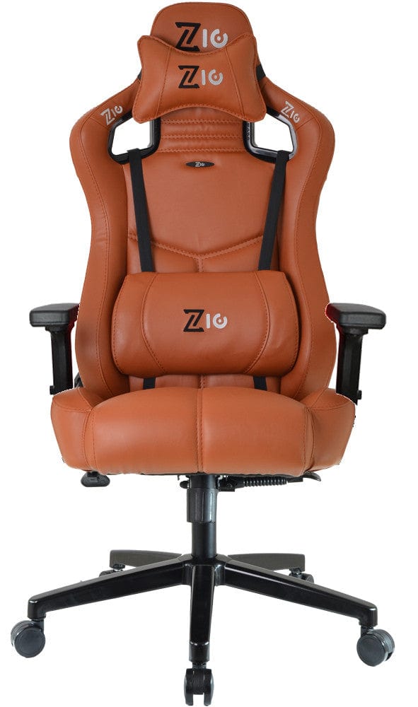 Sedia da gaming in ecopelle Zio Venom Marrone