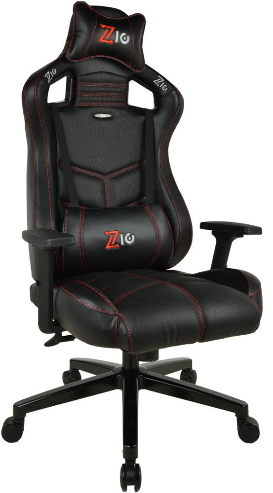 Sedia da gaming in ecopelle Zio Venom Nero