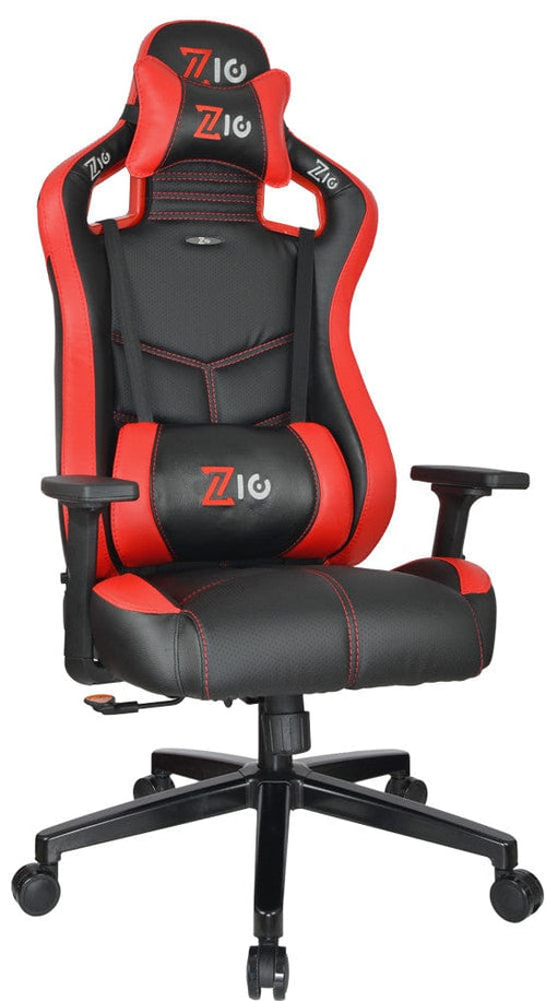 Sedia da gaming in ecopelle Zio Venom Rosso