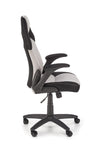 Sedia da gaming in tessuto Bloom Grigio (1)