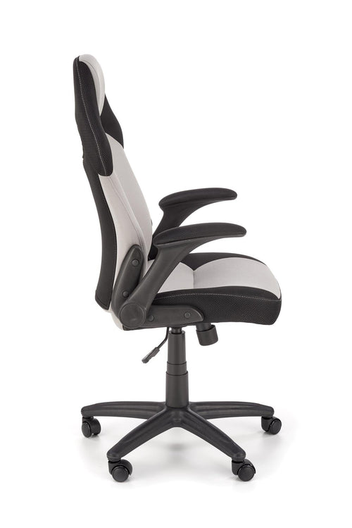 Sedia da gaming in tessuto Bloom Grigio (1)