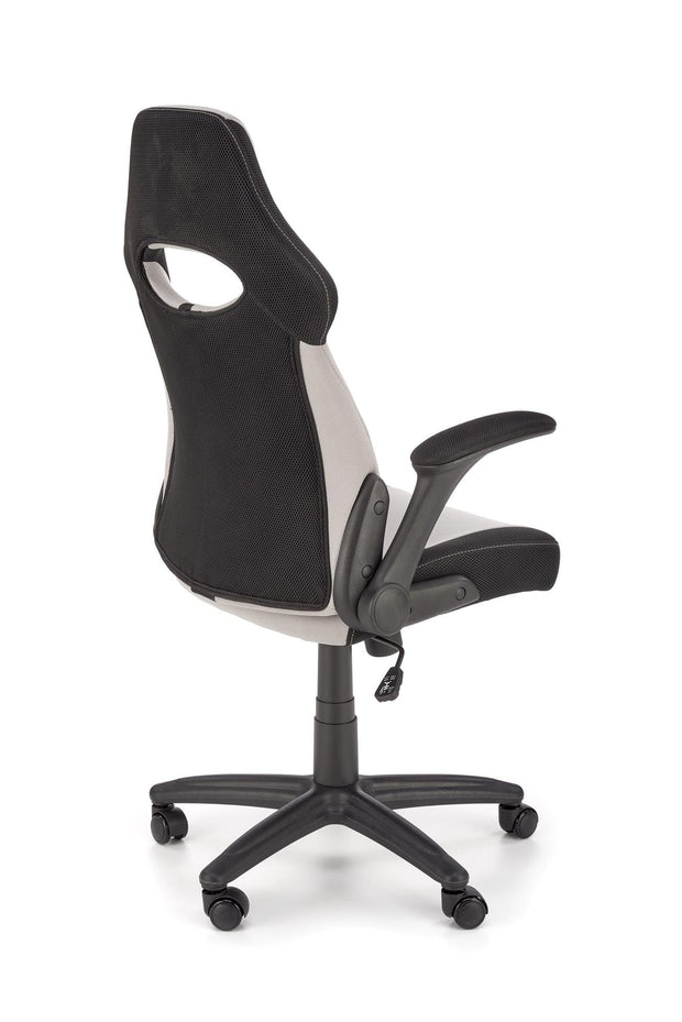 Sedia da gaming in tessuto Bloom Grigio (2)